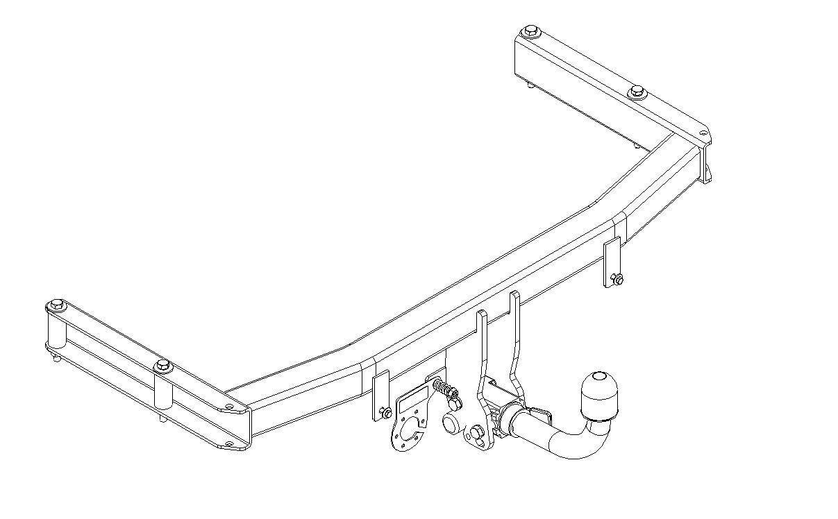 Hak holowniczy Autohak Seat Exeo 2008-2013