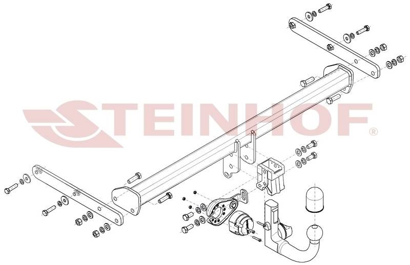 Hak holowniczy Steinhof Skoda Fabia III Kombi 2018-2022