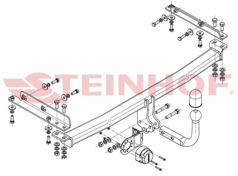 Hak holowniczy Steinhof N-057