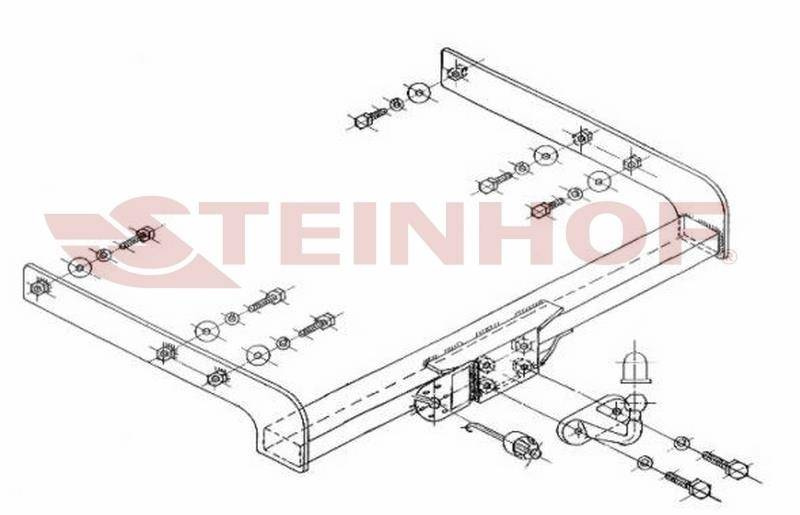 Hak holowniczy Steinhof V-123