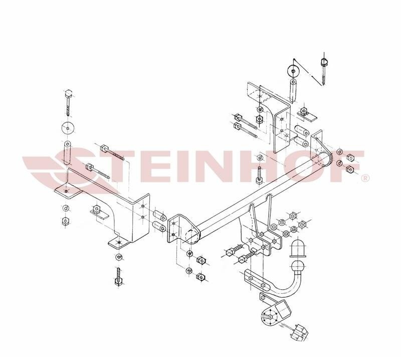 Hak holowniczy Steinhof O-126