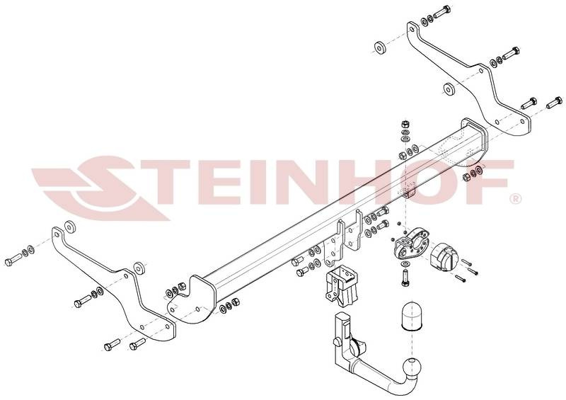 Hak holowniczy Steinhof R-011