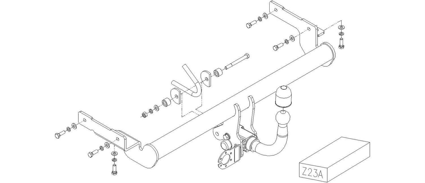 Hak holowniczy Autohak Z23A