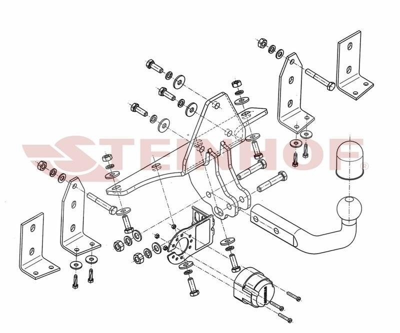 Hak holowniczy Steinhof S-018
