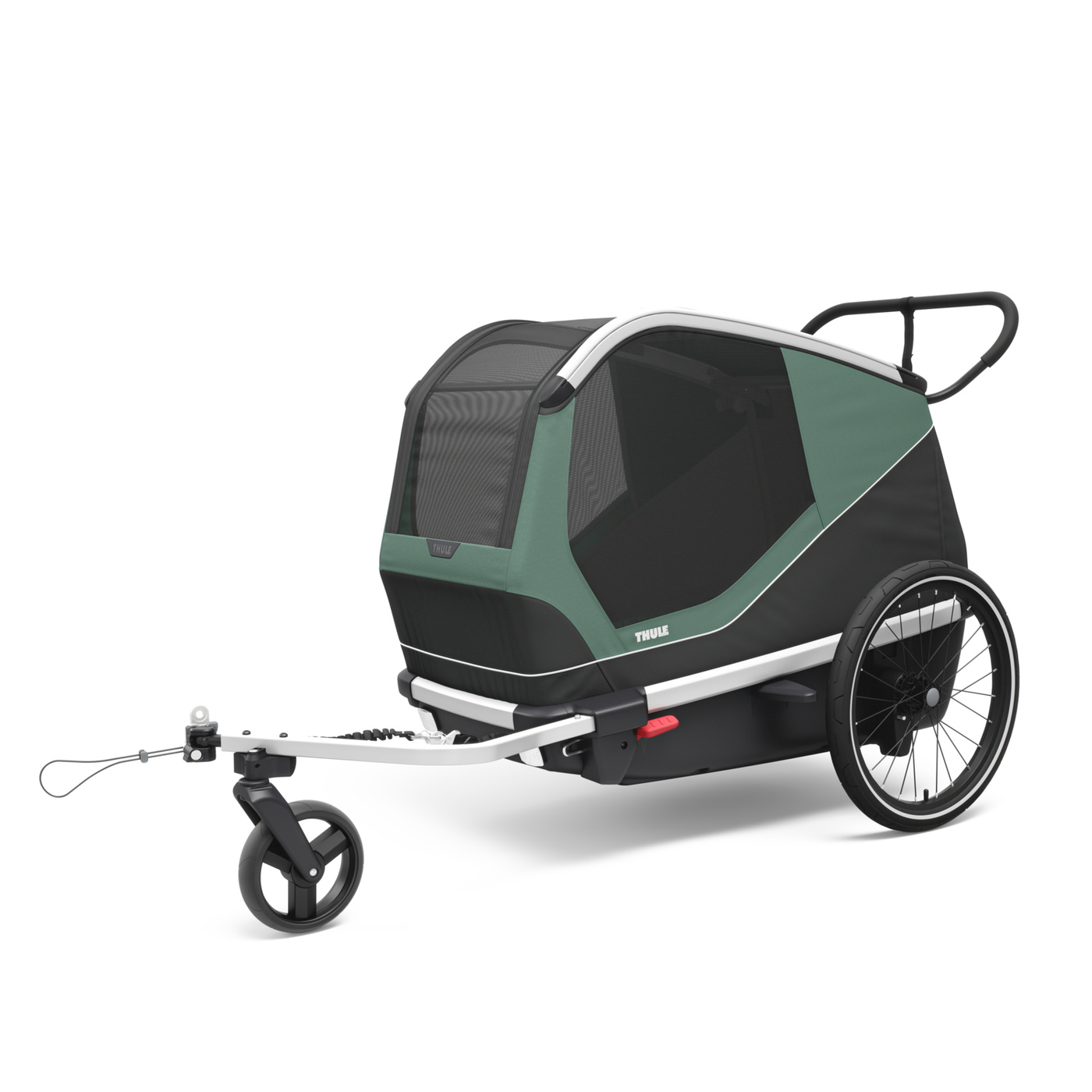 Thule Bexey Hazy Green L 800001 | Przyczepka dla psa