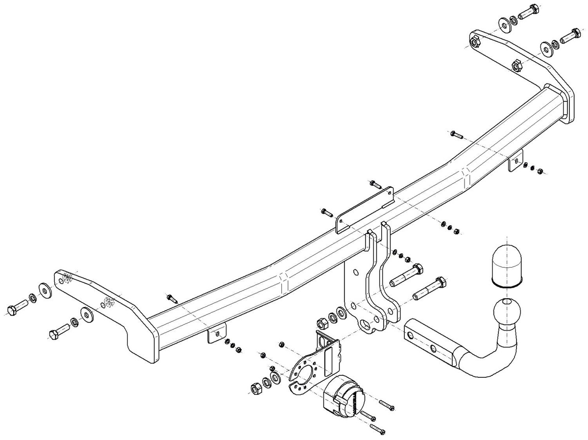Hak holowniczy Steinhof K-089