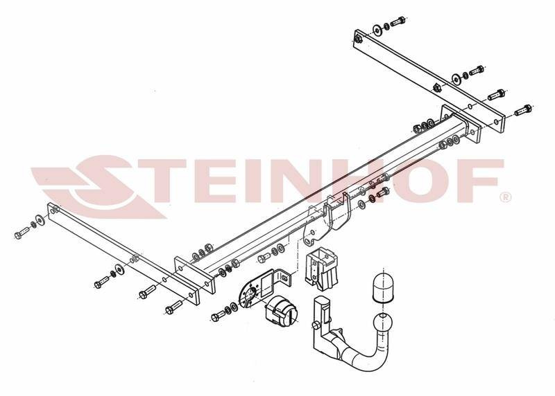 Hak holowniczy Steinhof F-250