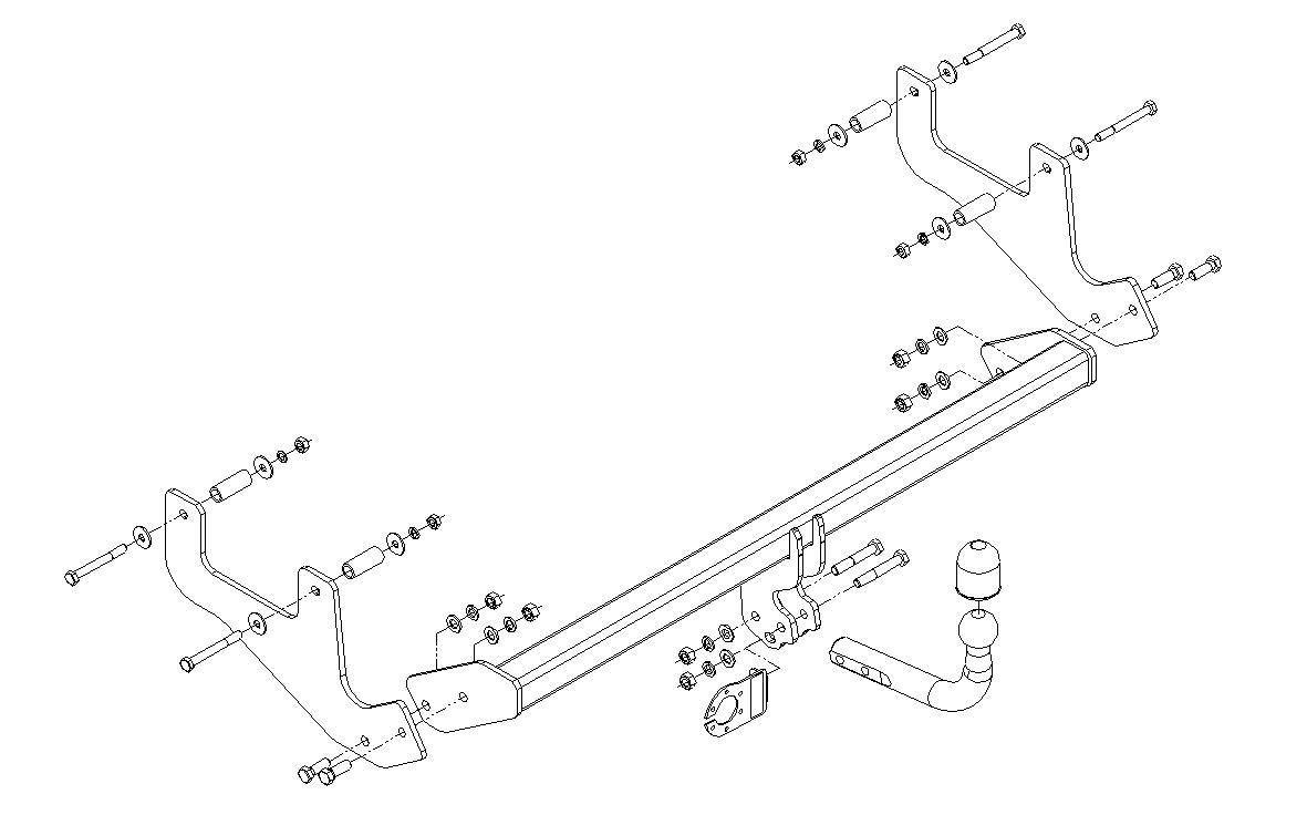 Hak holowniczy Autohak G53