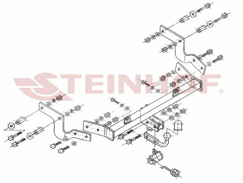 Hak holowniczy Steinhof Citroen Berlingo I 11.1996-10.2002