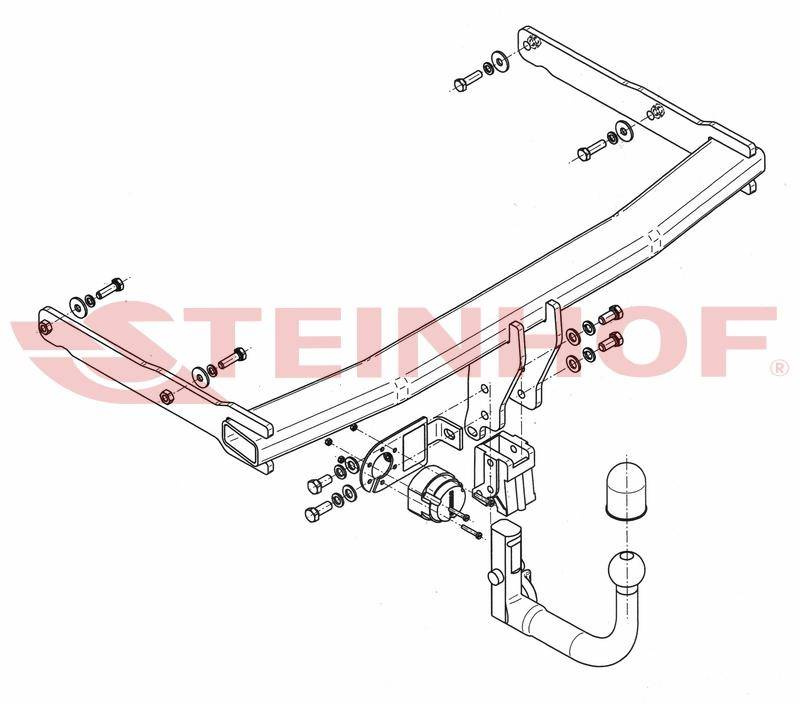 Hak holowniczy Steinhof A-101