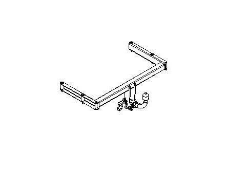 Hak holowniczy Autohak Audi A4 B8 Sedan S-Line 2007-2015