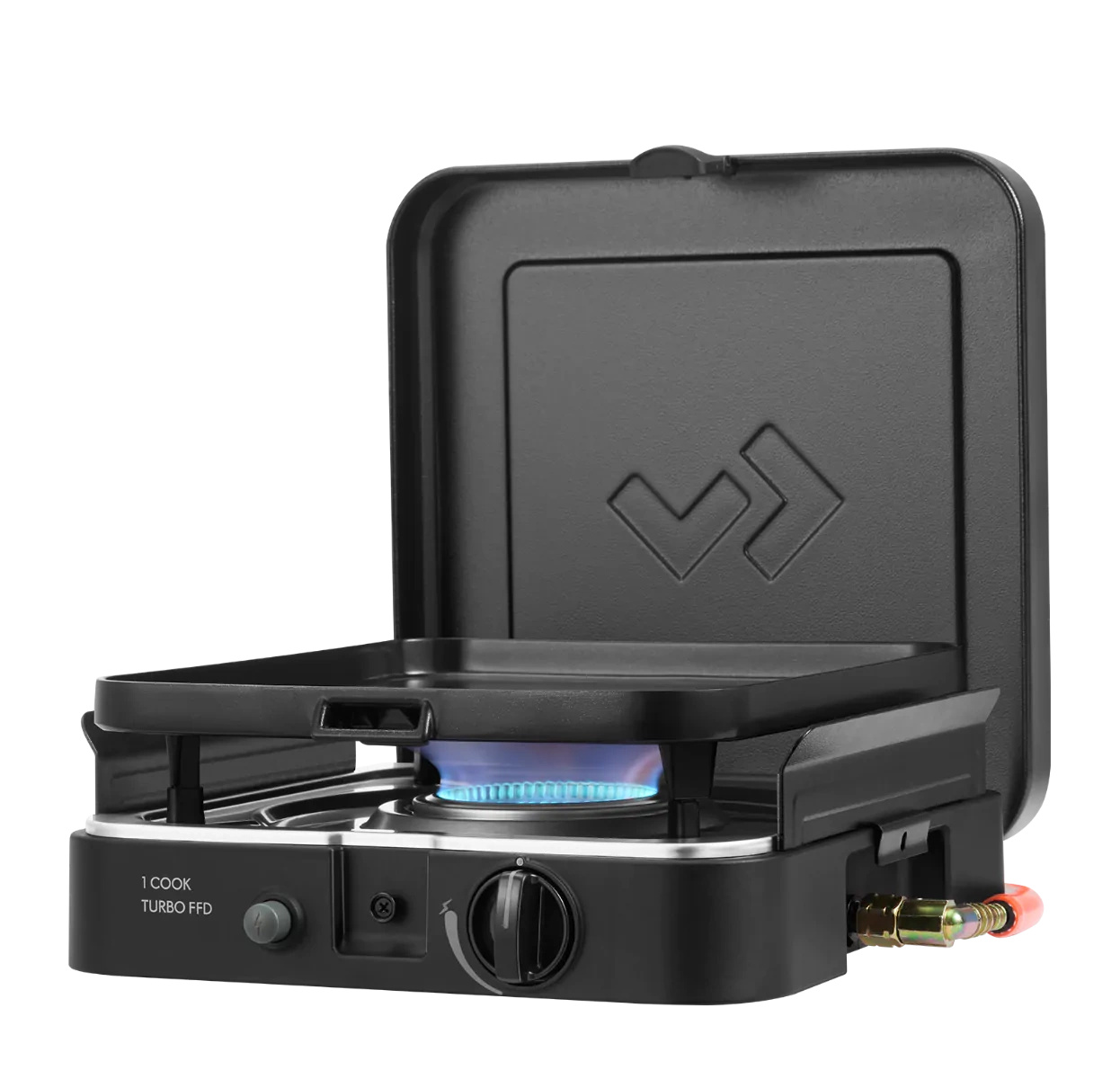 Kuchenka z palnikiem 1 Cook Turbo FFD Flat Grill plate, 30mbar 103FC-11-EF