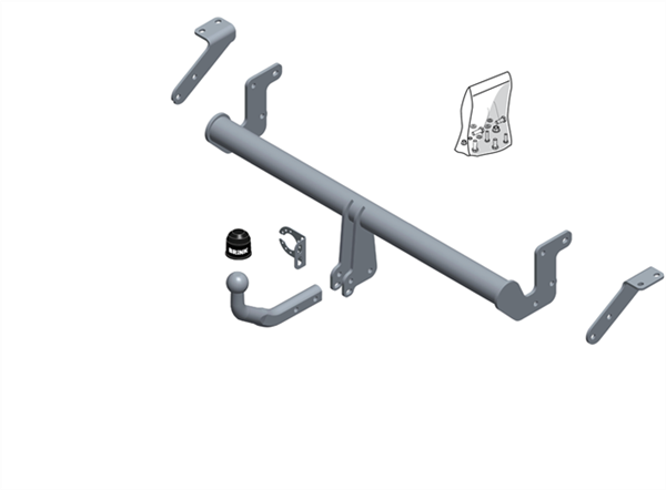 Hak holowniczy Brink 644500