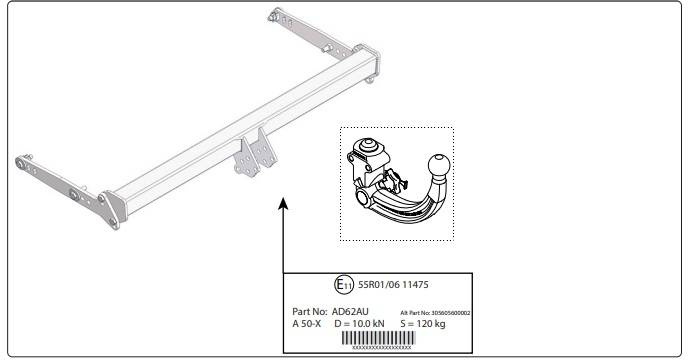 Hak holowniczy Westfalia Seat Leon IV Sportstourer 2020-