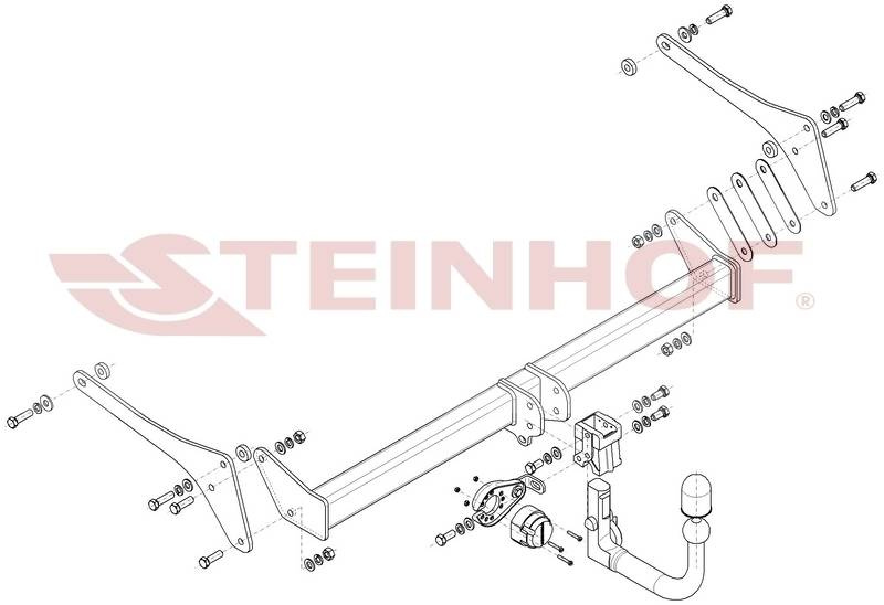 Hak holowniczy Steinhof Dacia Jogger 2022-