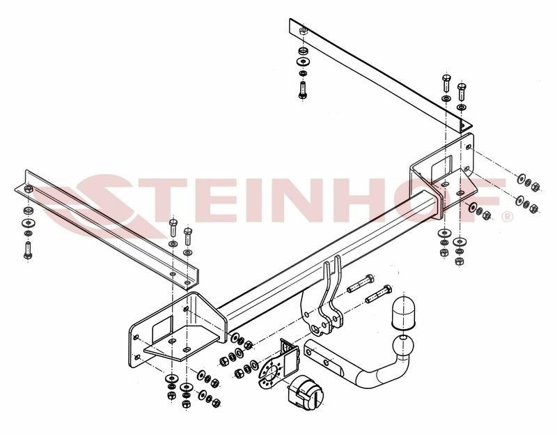 Hak holowniczy Steinhof F-095