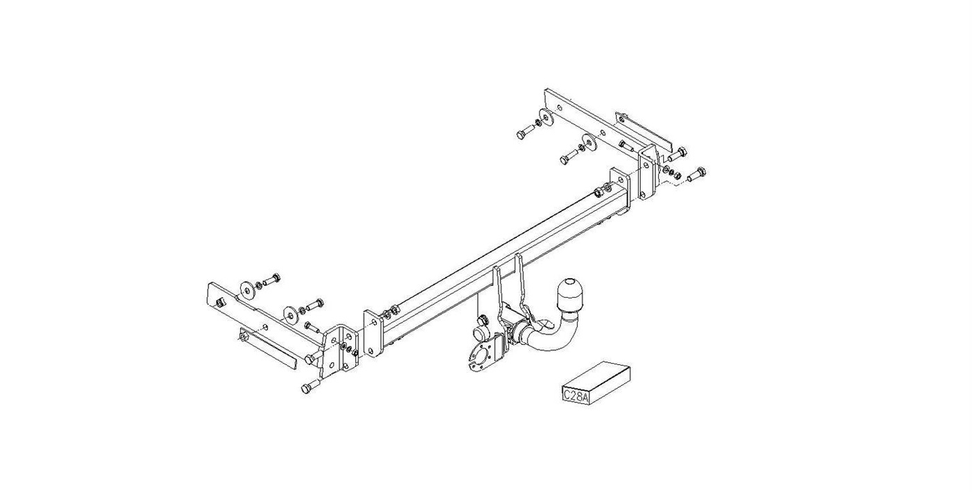 Hak holowniczy Autohak C28A