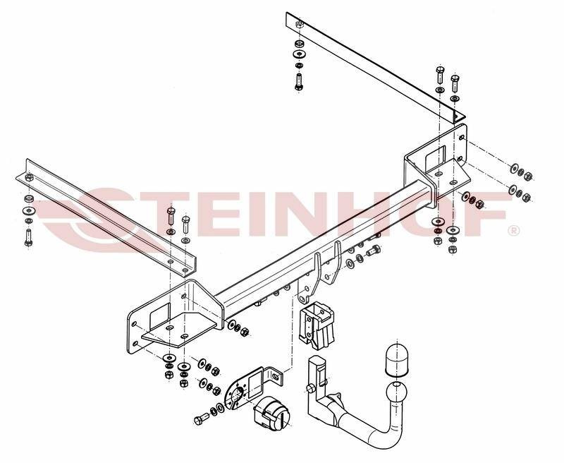 Hak holowniczy Steinhof F-096