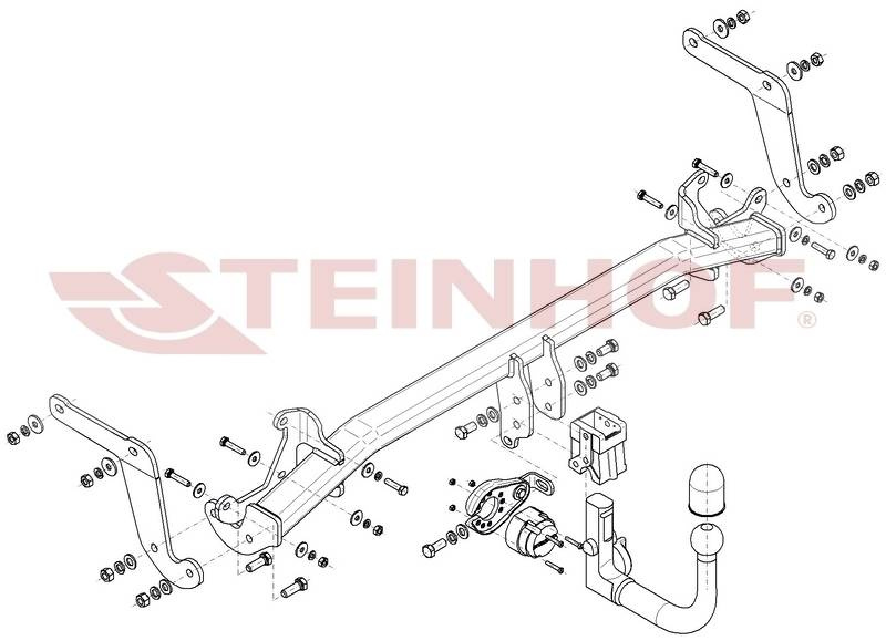 Hak holowniczy Steinhof P-071