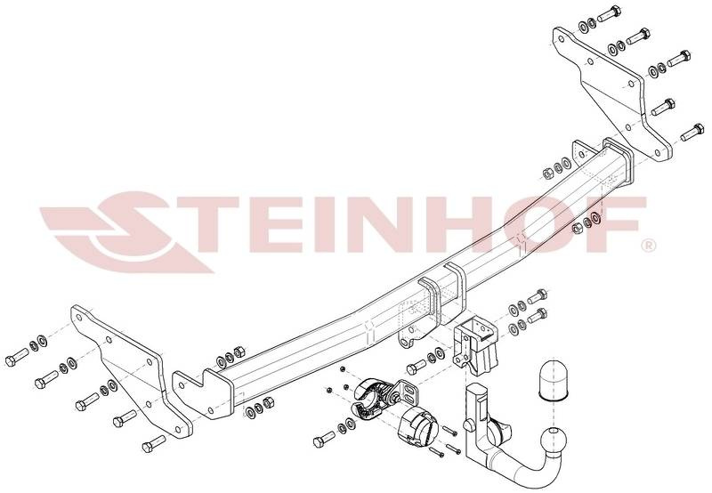 Hak holowniczy Steinhof N-114