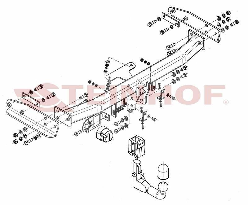 Hak holowniczy Steinhof M-051