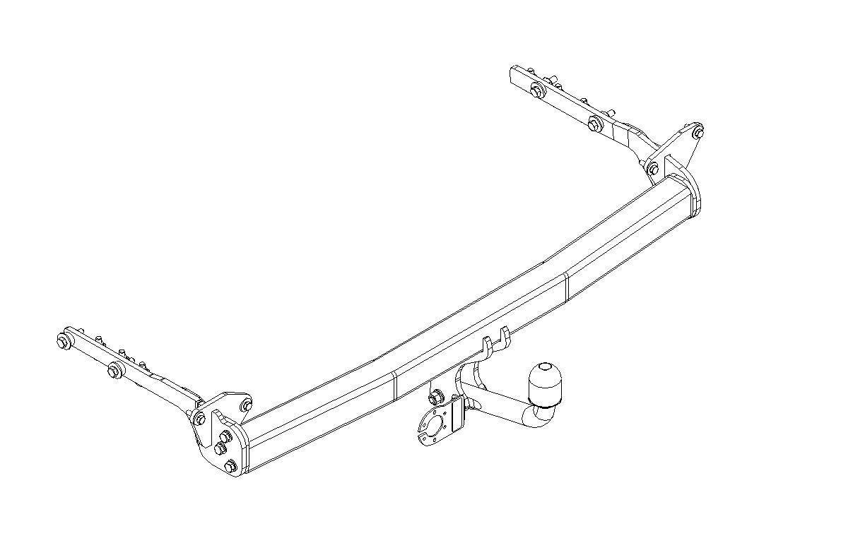 Hak holowniczy Autohak Nissan X-Trail T31 2007-2014