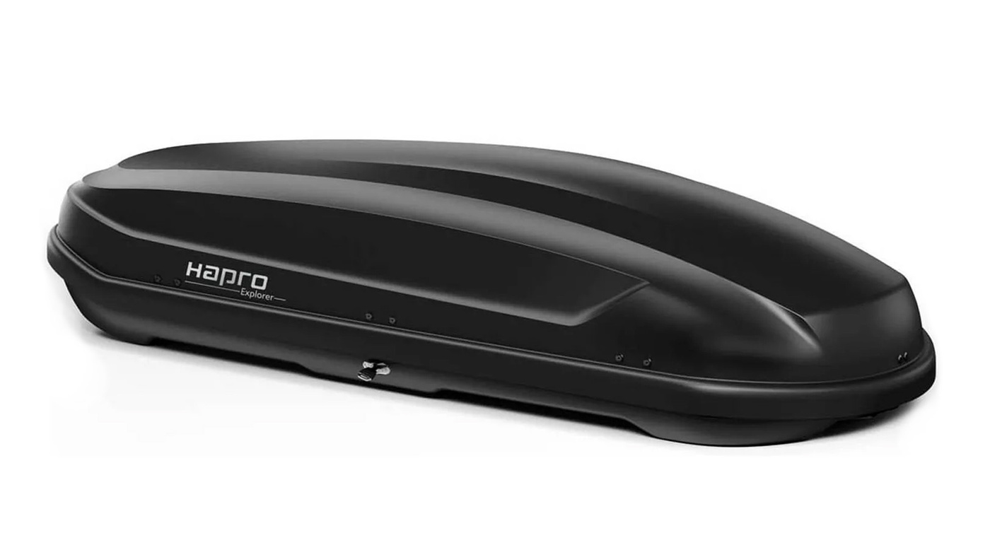 Hapro Explorer 500 | Box dachowy czarny matowy