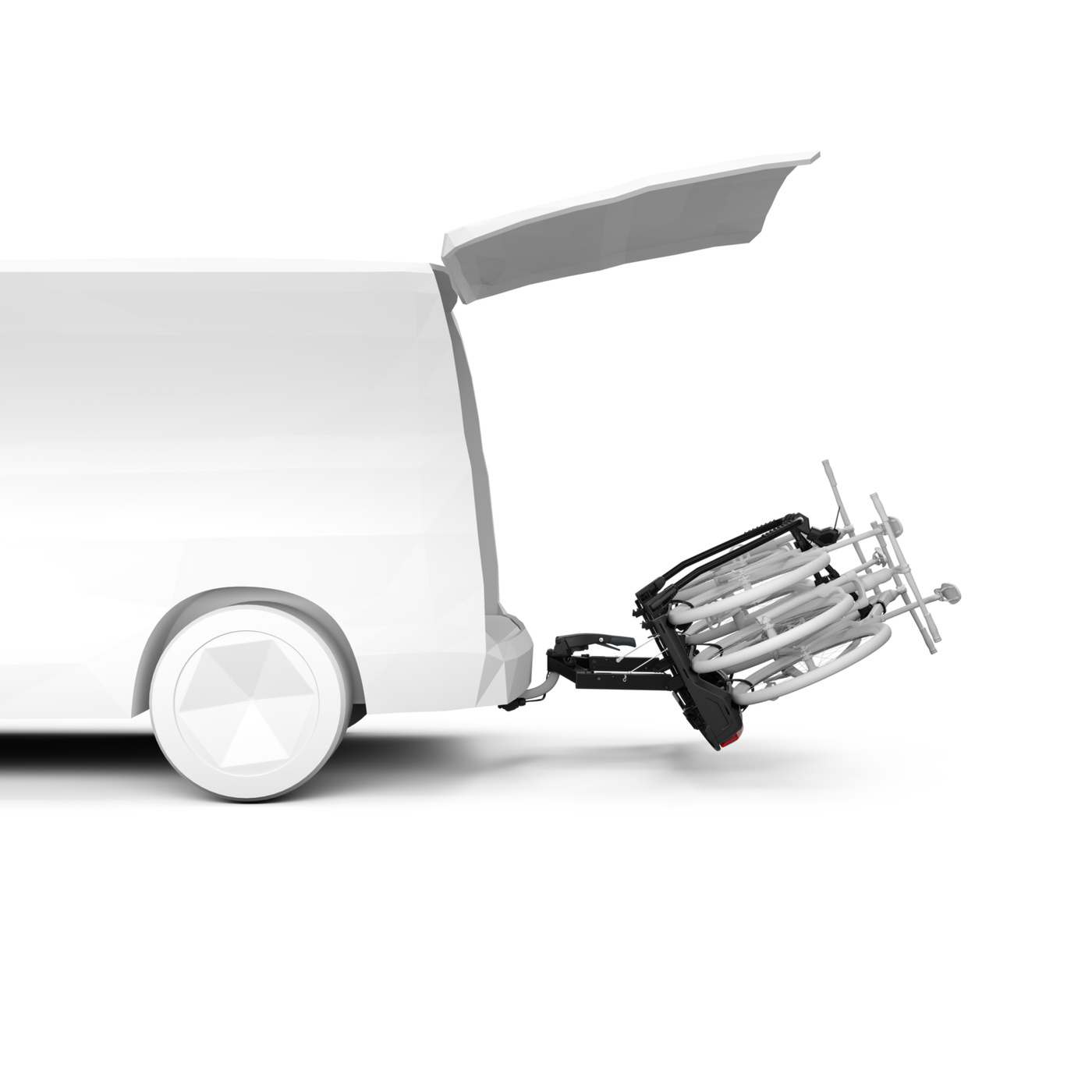 Bagażnik na hak Thule VeloSpace 3 3bike 13p Black 9033100