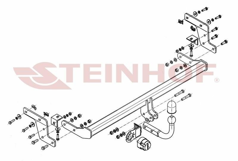 Hak holowniczy Steinhof P-023