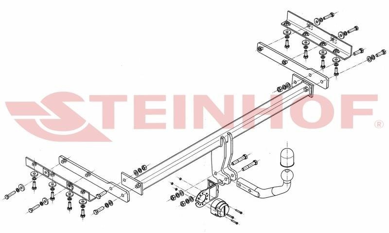 Hak holowniczy Steinhof N-098