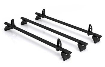 Bagażnik dachowy RHINO Kammbar Black VW T6 Transporter 2015-2023