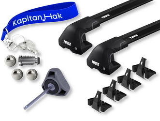 Bagażnik dachowy Thule Wingbar Edge Black VOLKSWAGEN Amarok 4-dr 2023-