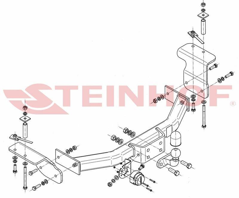 Hak holowniczy Steinhof S-458