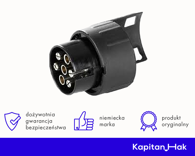 Adapter Westfalia do wiązek haka – z 7 na 13 pin