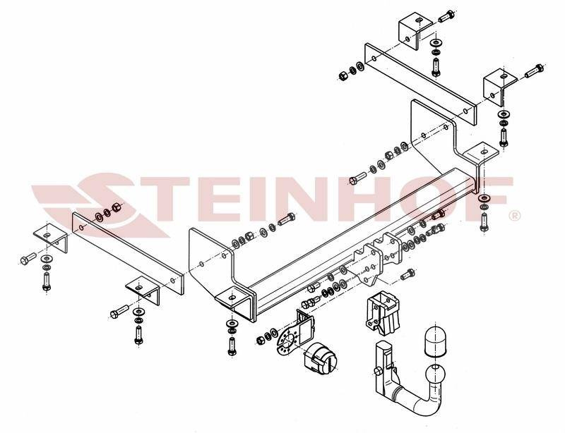 Hak holowniczy Steinhof Opel Movano 2010-2022