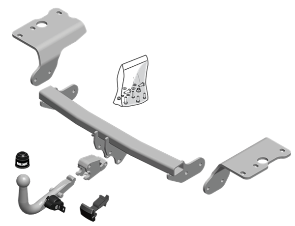 Hak holowniczy Brink 571800