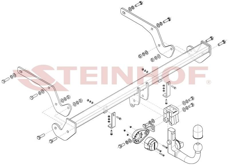 Hak holowniczy Steinhof Dacia Logan III 2021-