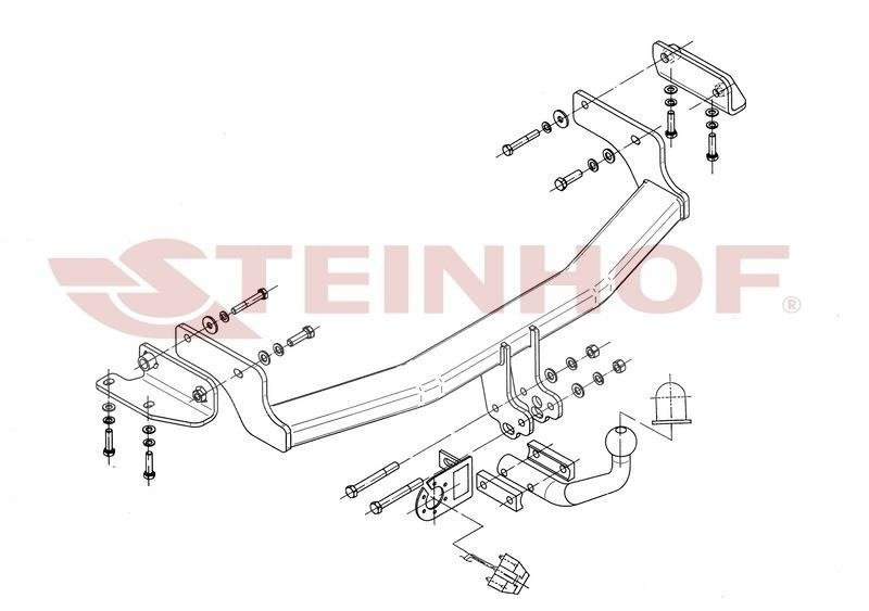 Hak holowniczy Steinhof KIA Carens (UN) 2006-2013