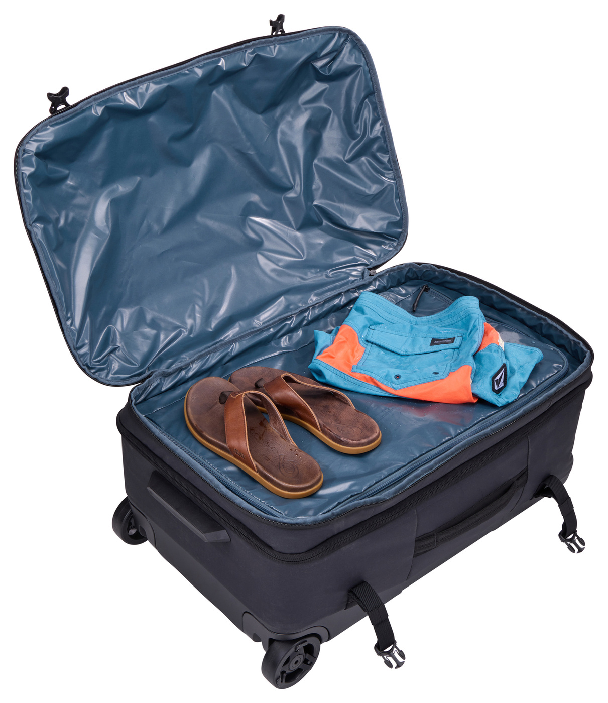 Torba walizka podróżna na kółkach | Thule Aion Wheeled Duffel 70cm - Black | 3205226