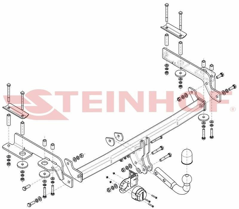 Hak holowniczy Steinhof H-077