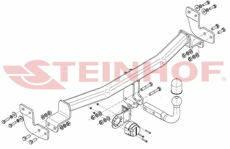 Hak holowniczy Steinhof C-017