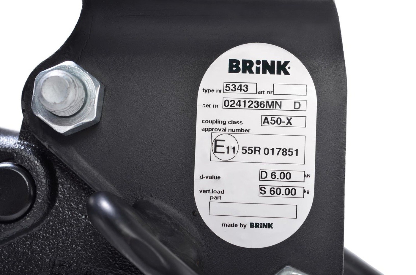 Hak holowniczy Brink Suzuki Swift IV 2010-