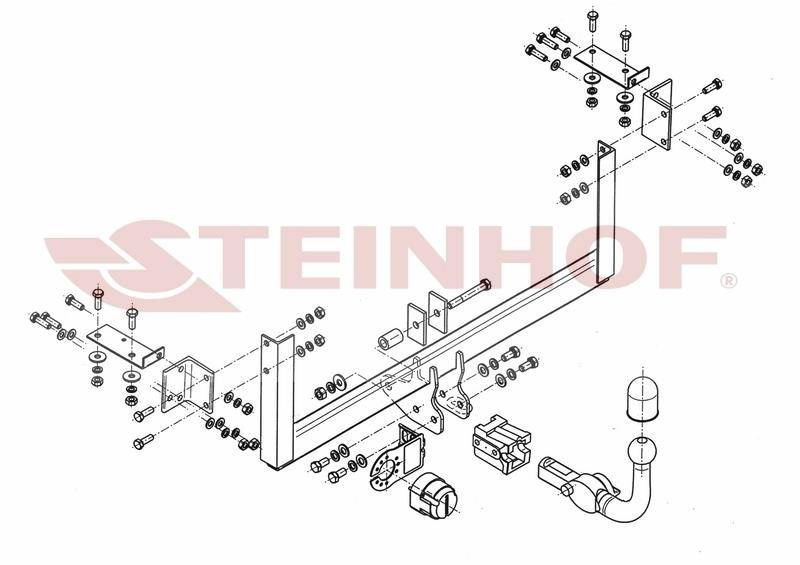 Hak holowniczy Steinhof S-377
