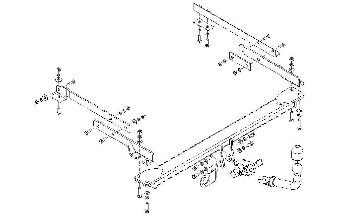 Hak holowniczy Autohak D02A