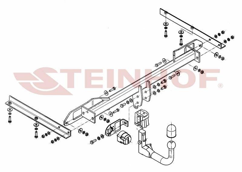 Hak holowniczy Opel Astra IV J Kombi 2010-2016