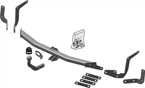 Hak holowniczy Brink Citroen C4 Picasso II 2013-2018