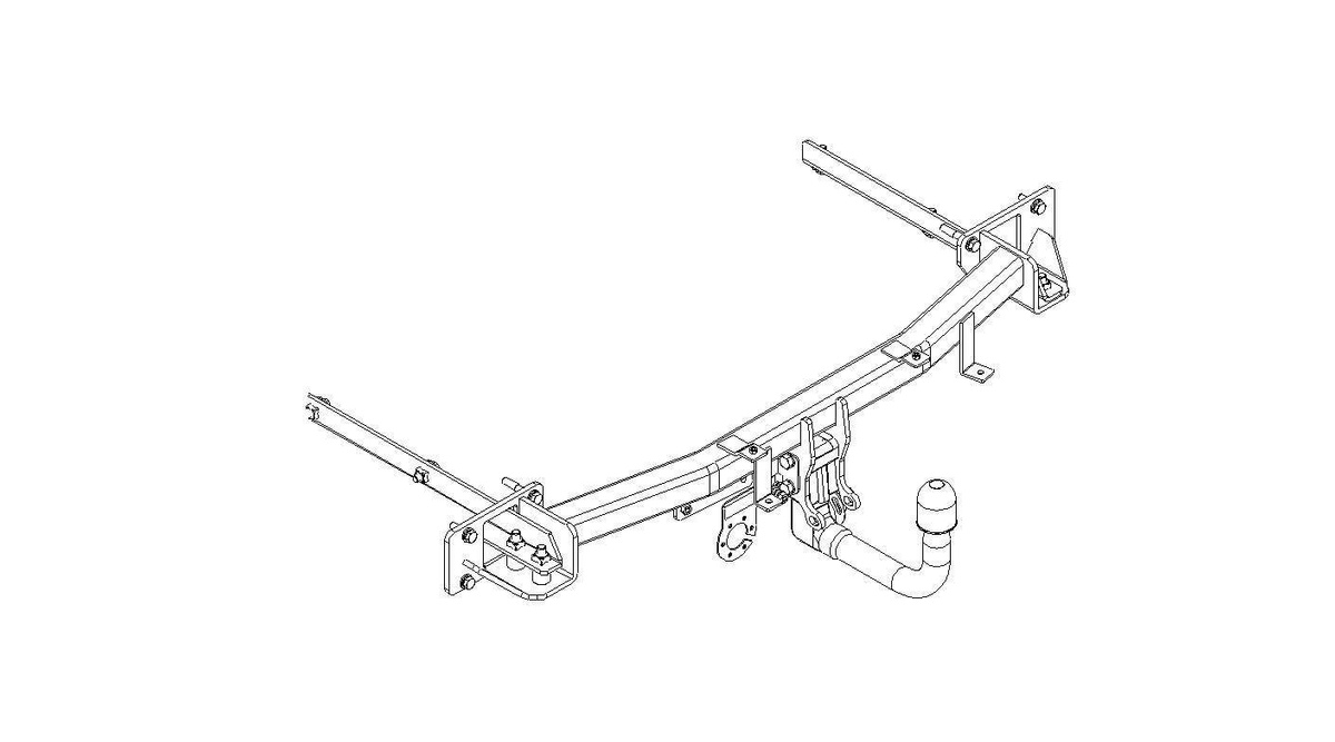 Hak holowniczy Autohak Mercedes C S203 Kombi 04.2001-08.2007