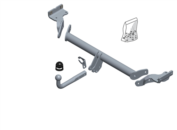 Hak holowniczy Brink 613700