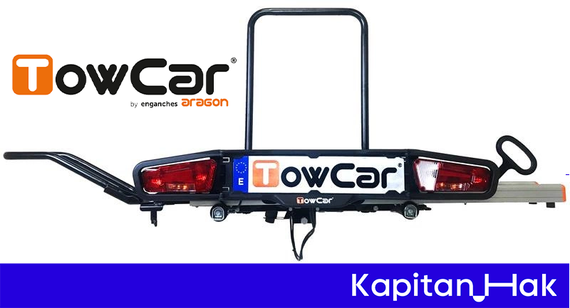 Bagażnik | Platforma na hak na motocykl TowCar Balance Aragon AEPM020