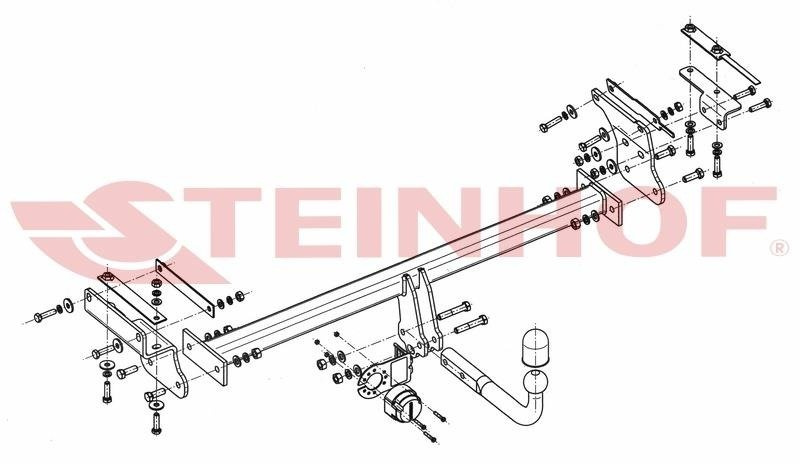 Hak holowniczy Steinhof N-096